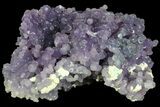 Shimmering, Purple, Botryoidal Grape Agate - Indonesia #79092-3